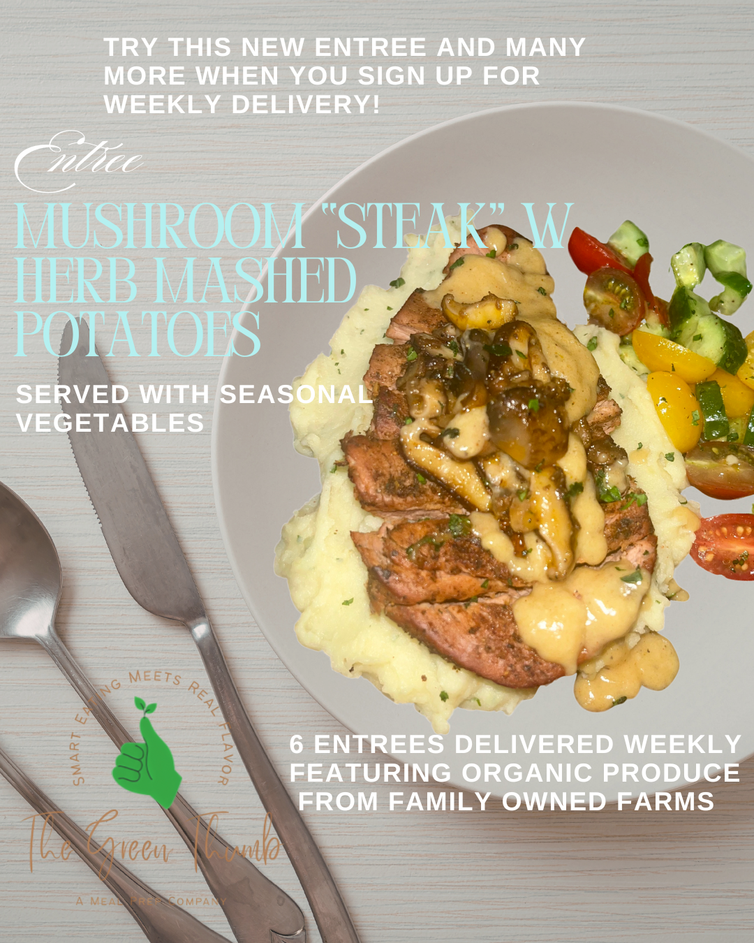 Organic Meal Prep Subscription